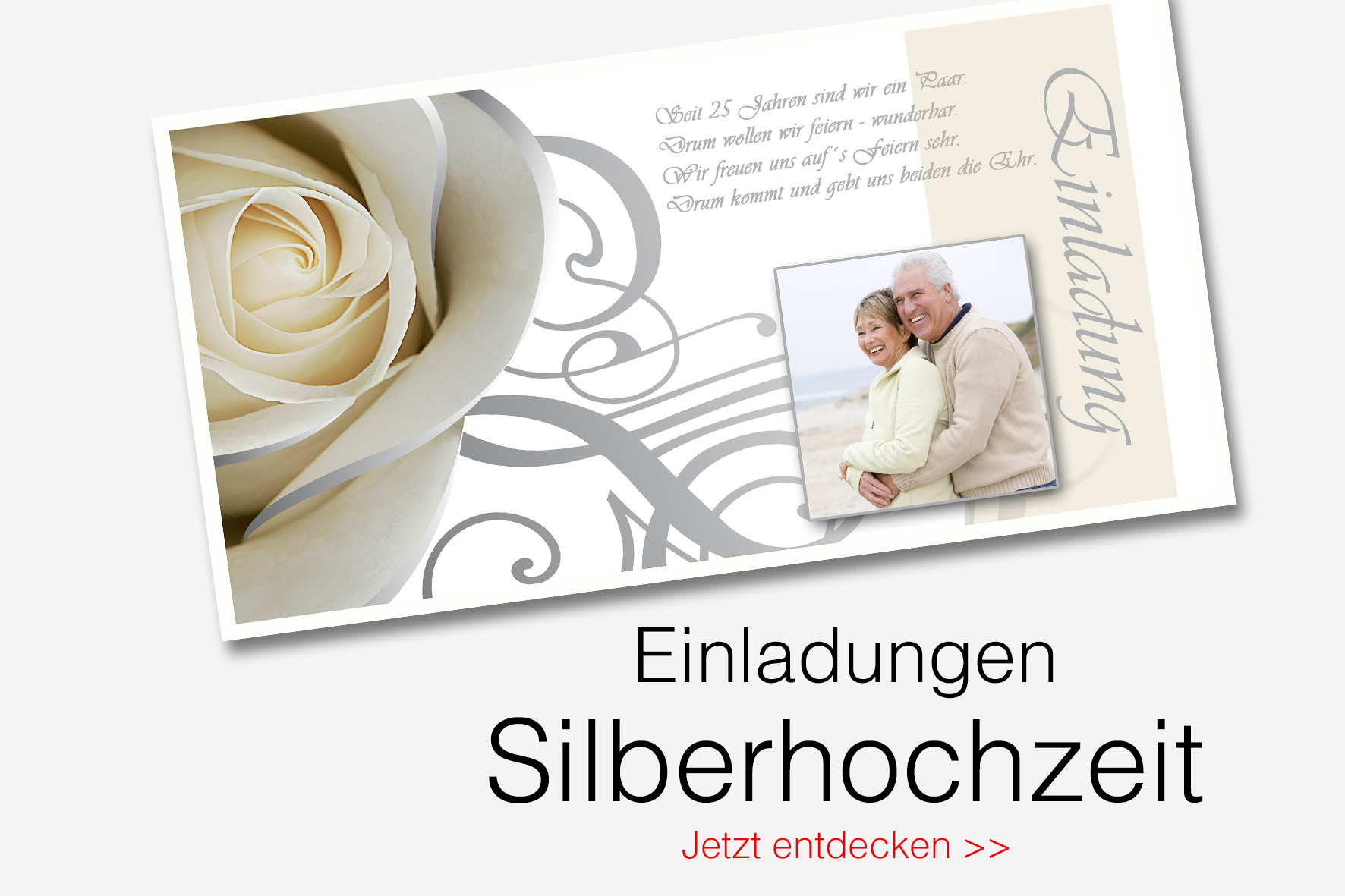 Einladung Silberhochzeit